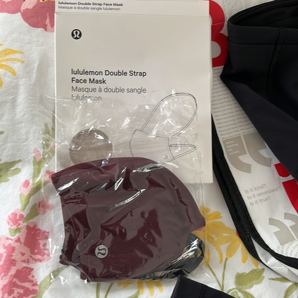 NWOT Lululemon Swift Speed HR CROP 21” w/Face Mask - Picture 12 of 13